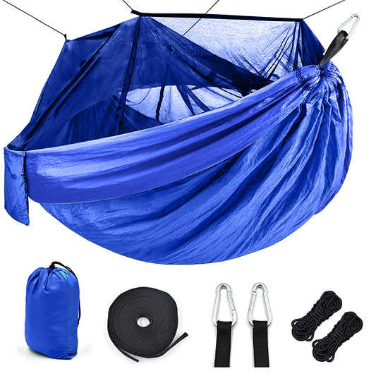 Outdoor Camping Hammock With Mosquito Net Parachute Hammock