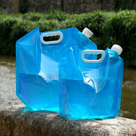 Premium Outdoor Camping Hiking Foldable Portable Water Bags Containers BPA-Free Eco-Friendly